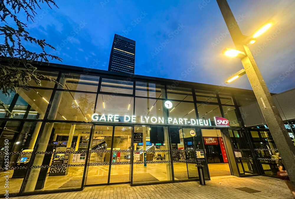 Gare Part-Dieu à Lyon